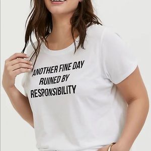 torrid graphic white shirt